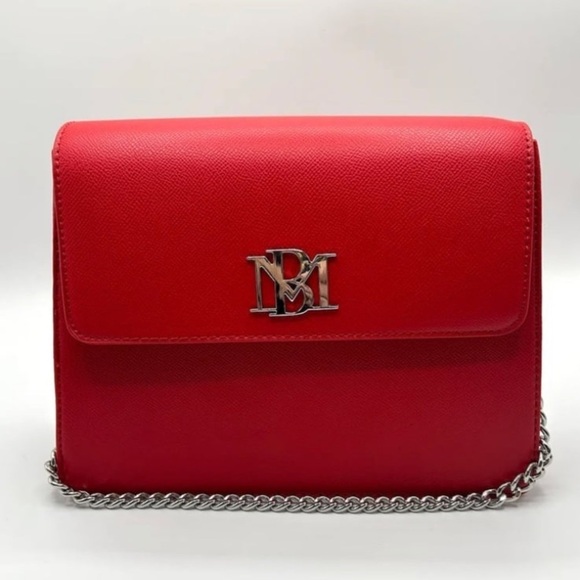 Brand New Badgley Mischka Crossbody Bag Silver Hardware and Additional strap NWT